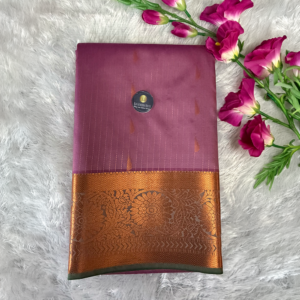 Kanchi Semi Silk Saree - Pink