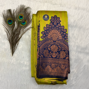 Silk Saree - Green and Blue