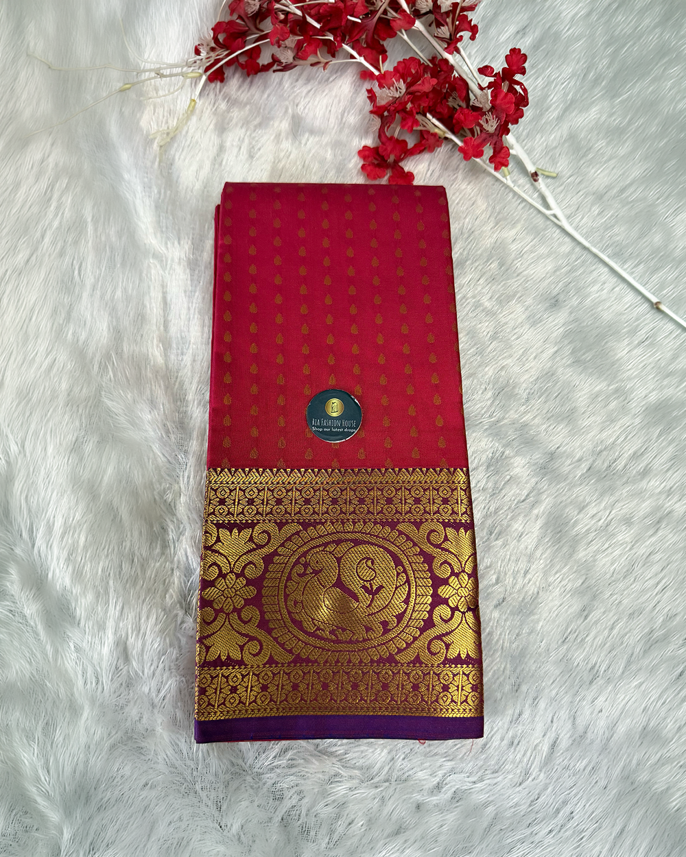 Silk Saree – Red