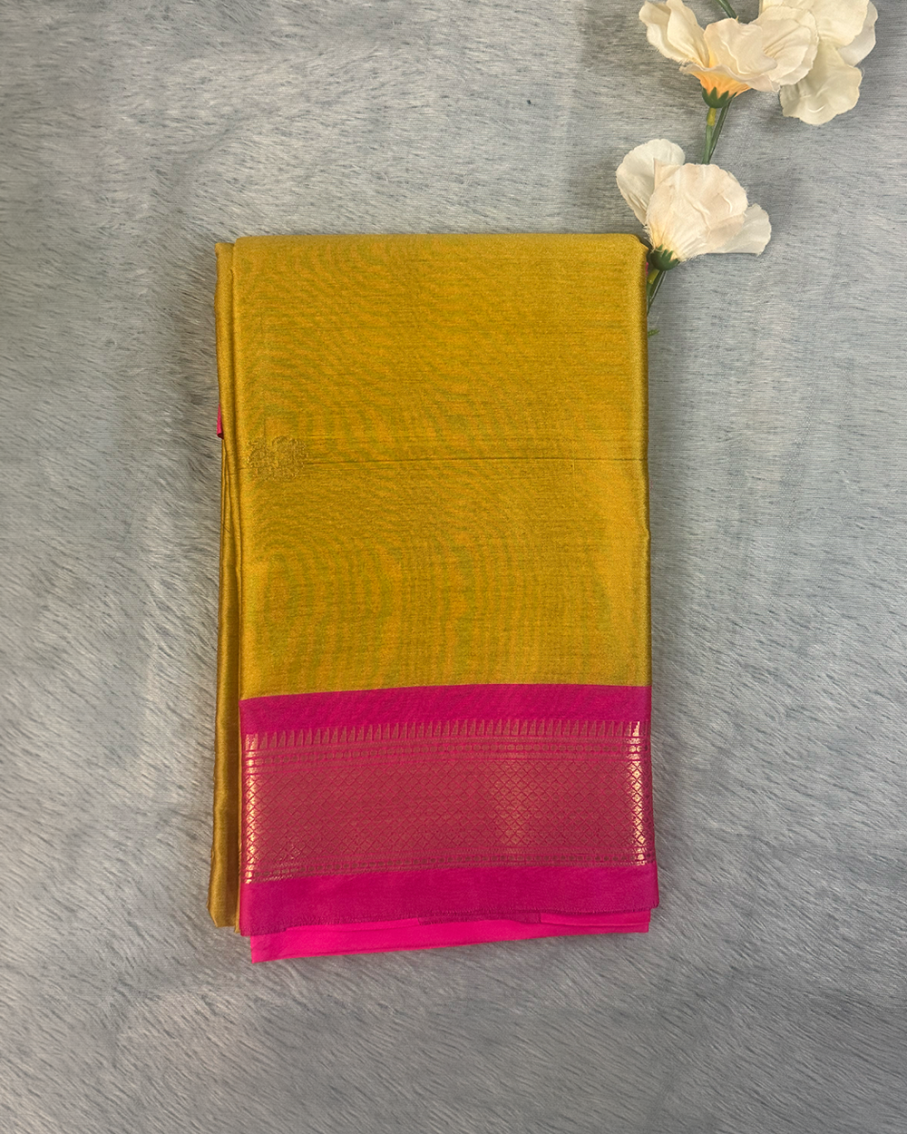 Paithani Silk Saree – Yellow
